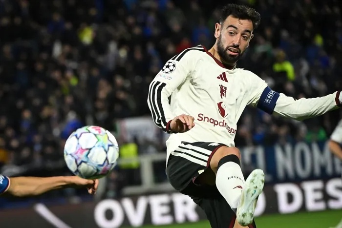 REK SY BEK: Manchester United captain Bruno Fernandes was critical of Michael Carrick's tactics in their loss to Como on Wednesday