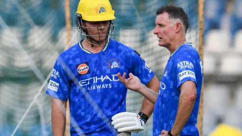 Mumbai: MI vs CSK practice session