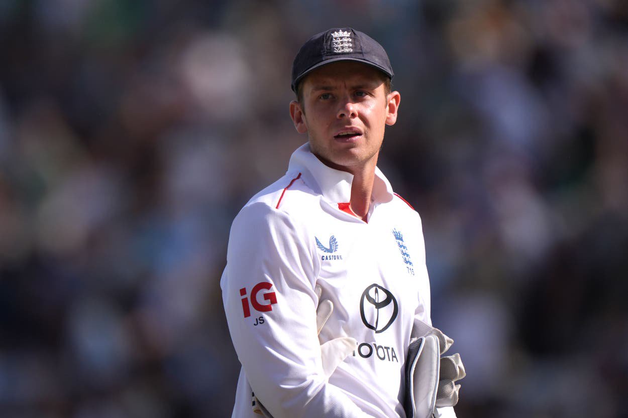 Jamie Smith is England’s first-choice Test wicketkeeper (Joe Giddens/PA)
