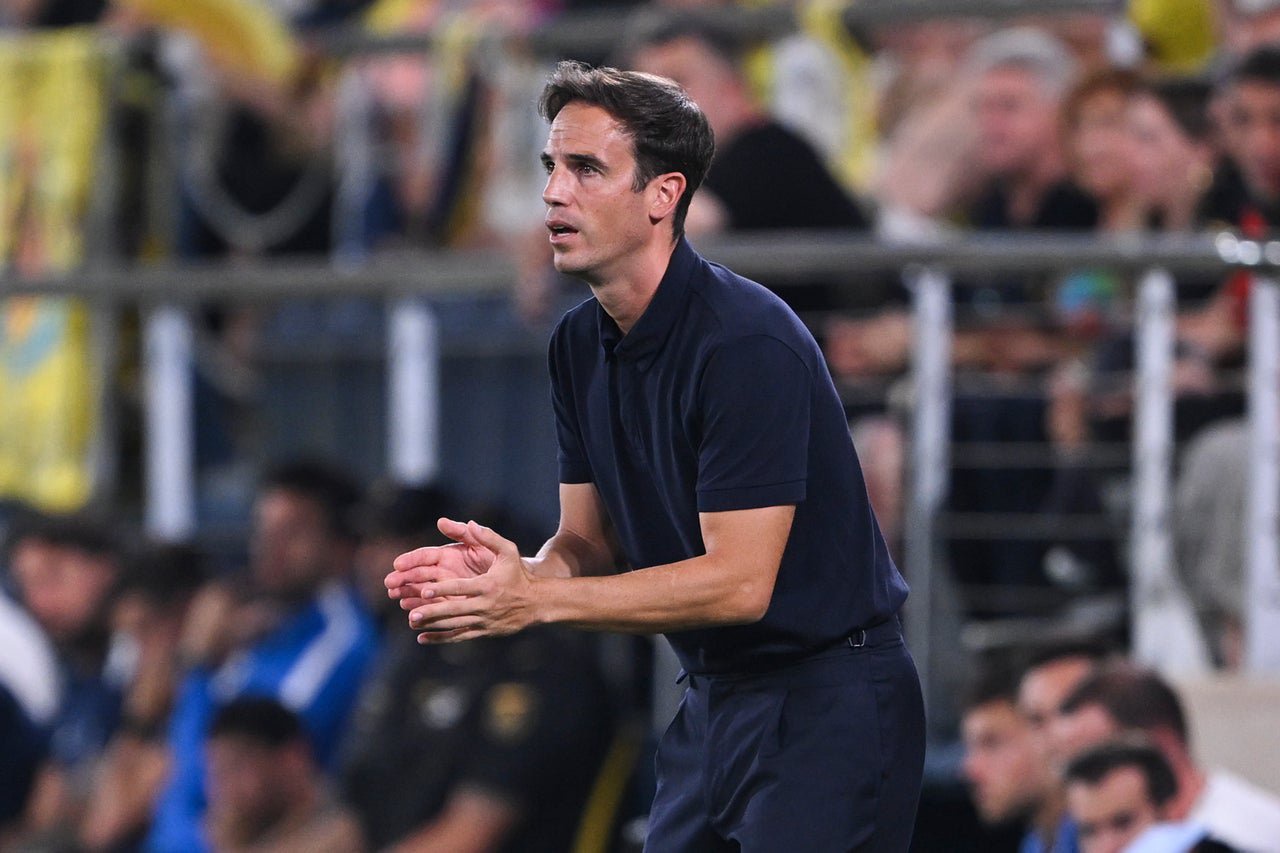 Iraola's former assistant, Inigo Perez, is now head coach of Villarreal (Getty)