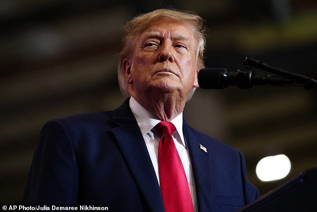 Trump blasted James for practicing his golf swing during the national anthem on Tuesday