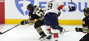 Bruins captain Marchand scratched from Game 4 of Eastern Conference semifinals against Panthers