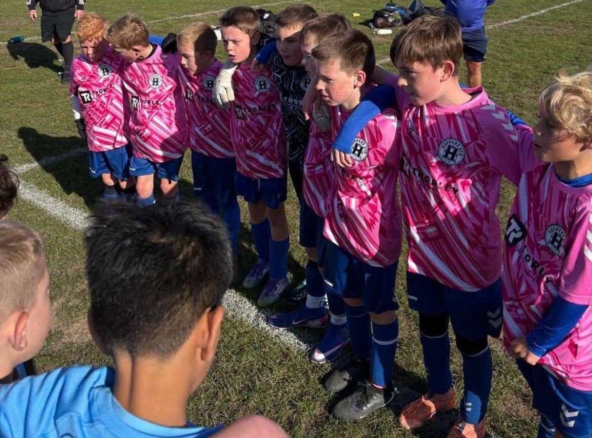 Hoppers United under-10 Blues