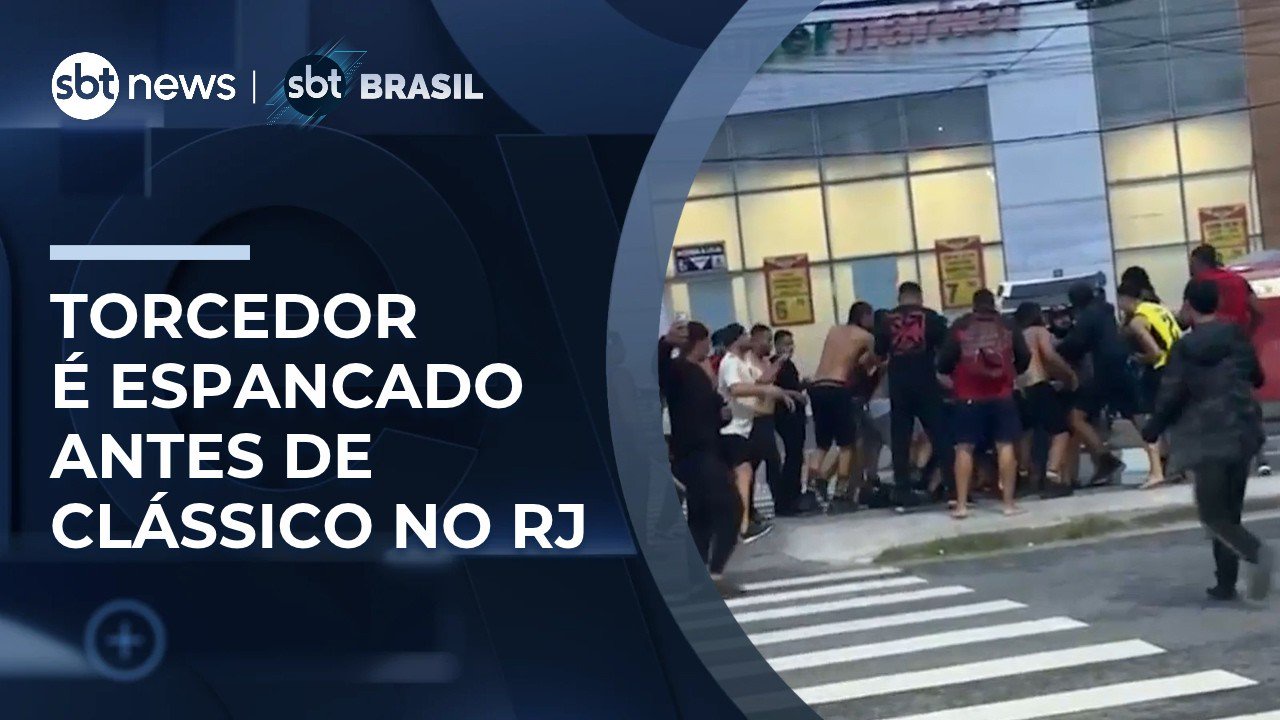 Briga entre torcidas de Vasco e Flamengo deixa baleado no RJ