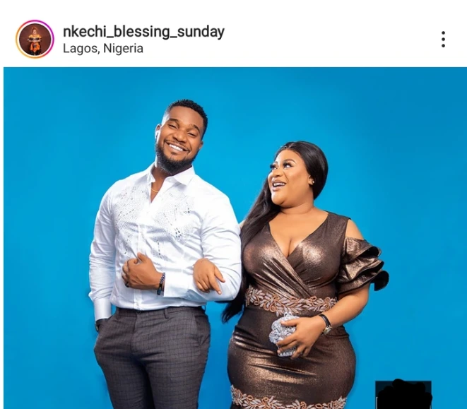 Actress Nkechi Blessing Causes Reactions With Loved Up Photos Of