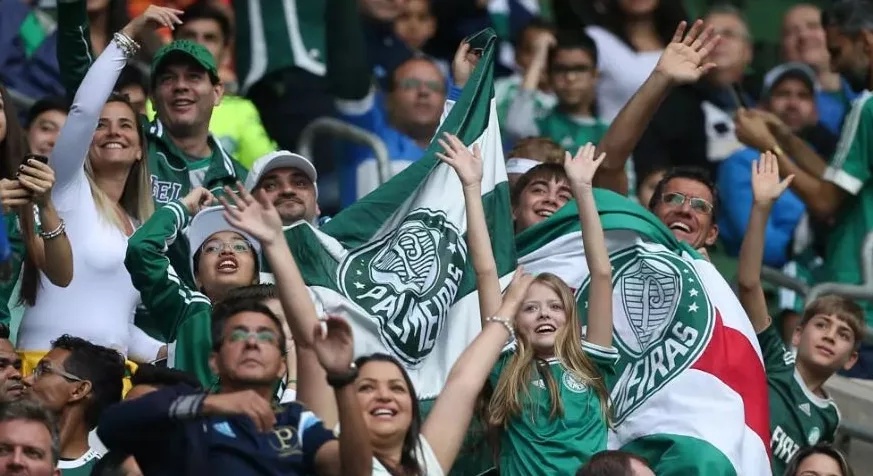 Torcida do Palmeiras. (Foto: Cesar Greco/Palmeiras)