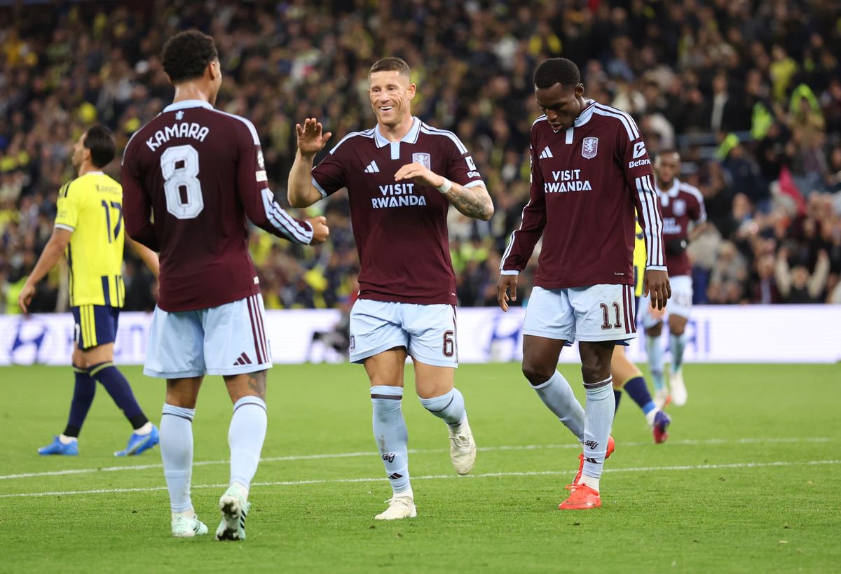 Ross Barkley during an Aston Villa game