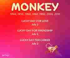 monkey july 2024 chinese zodiac horoscope