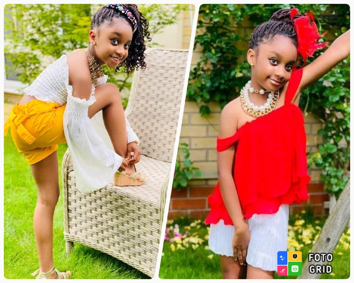 See beautiful pictures of Zelda, Asamoah Gyan's youngest and only daughter (photos)