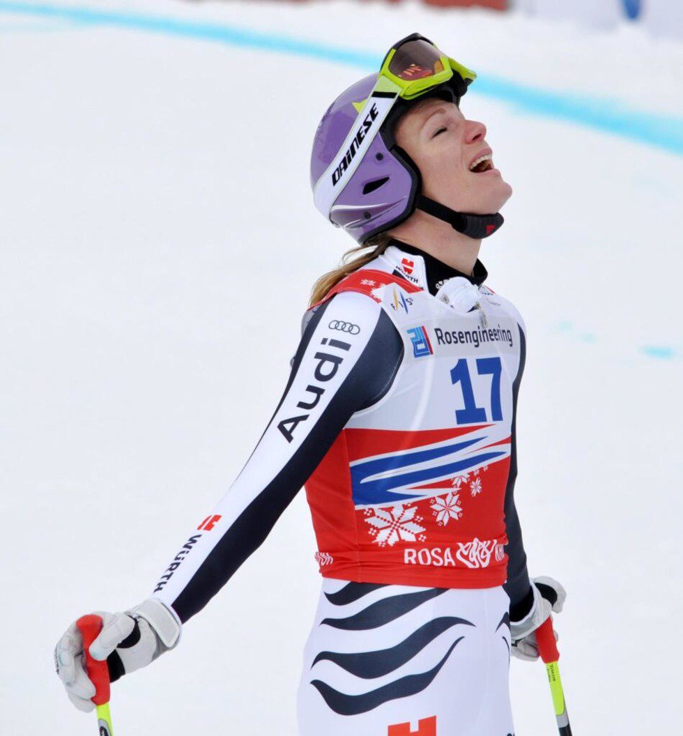 Bislang letzte deutsche Gesamtweltcupsiegerin: Maria Höfl-Riesch.  | Foto: IMAGO/Dreamstime