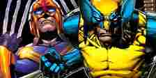 WOLVERINE IN USUAL COSTUME AND AS NEW NOVA