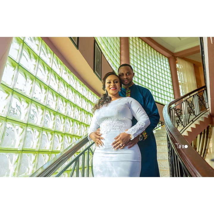 See photos of Adwoa Safo and her new husband as they celebrate their wedding anniversary