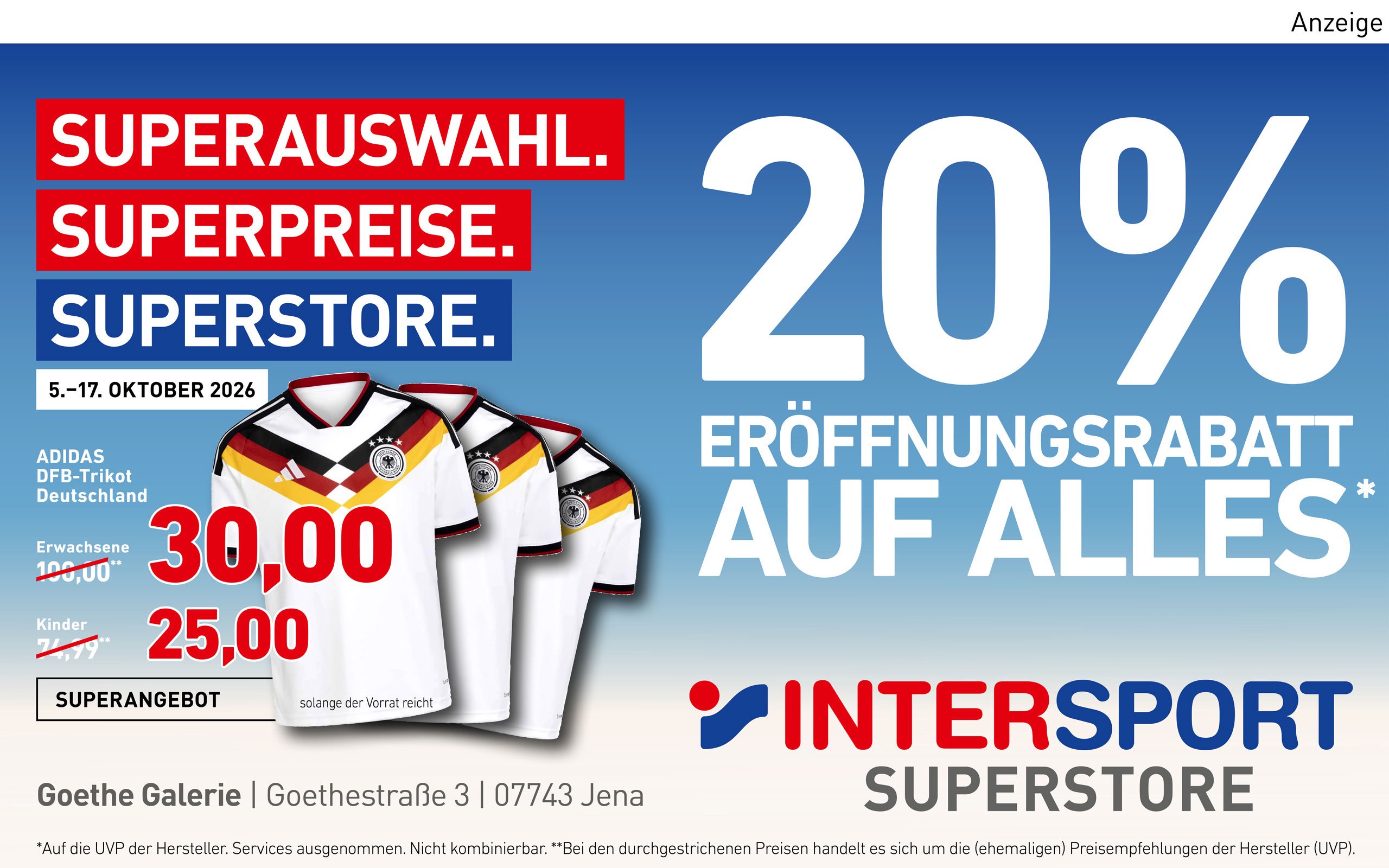 INTERSPORT Superstore Jena