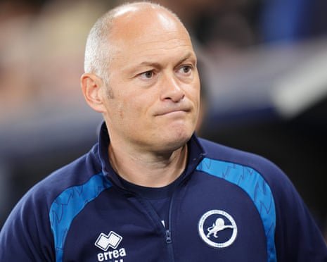 The Millwall manager Alex Neil