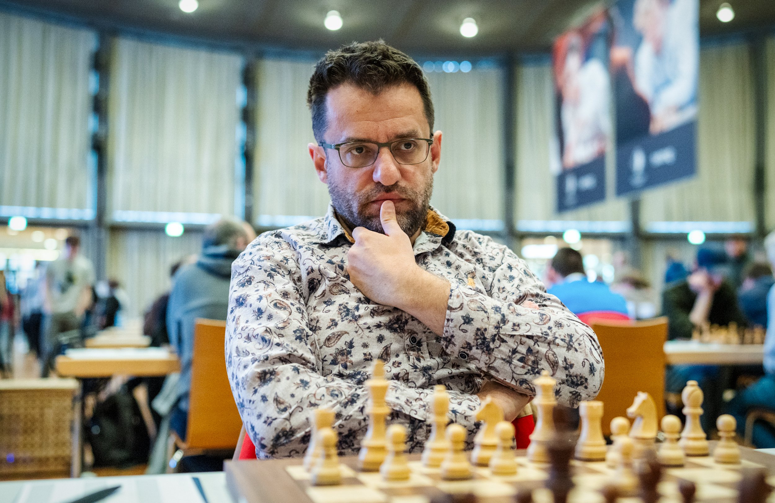 Levon Aronian will take part in the Total Chess World Championship Pilot. Photo: Maria Emelianova/Chess.com.