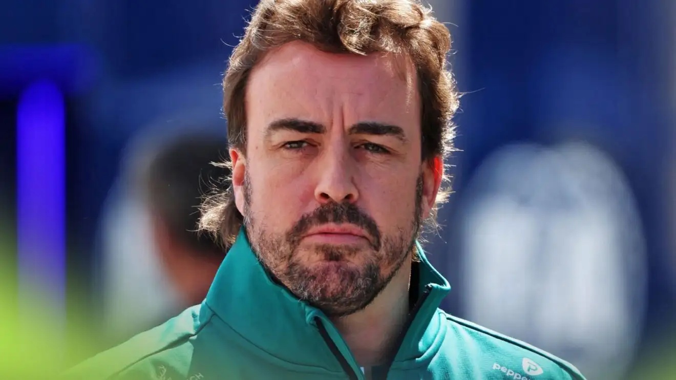 Aston Martin driver Fernando Alonso pictured at the 2026 United States Grand Prix