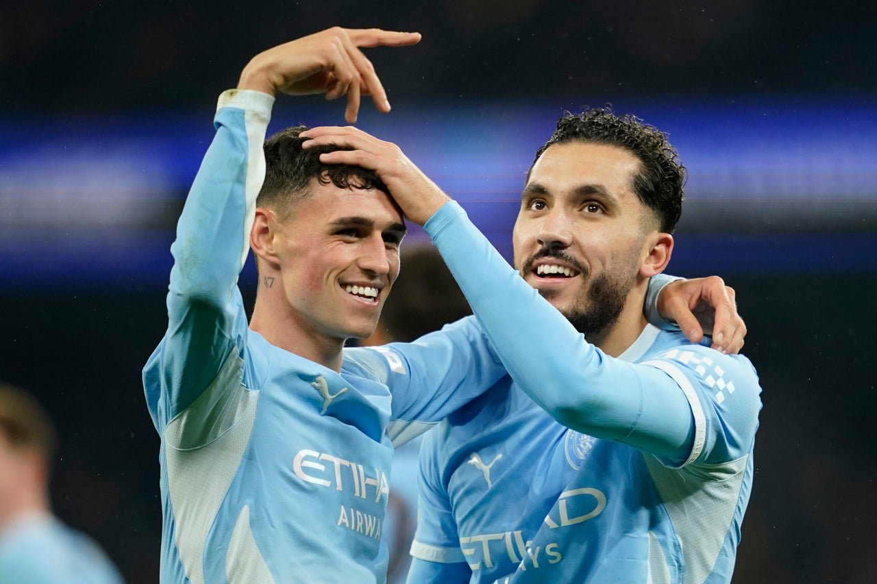Phil Foden scored a hat-trick (AP)