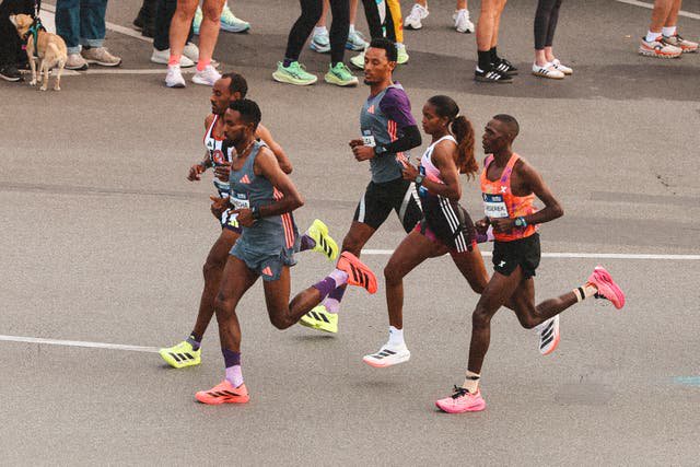 Tigst Assefa ran with male pacemakers in Berlin, with London open to switching its format for 2027