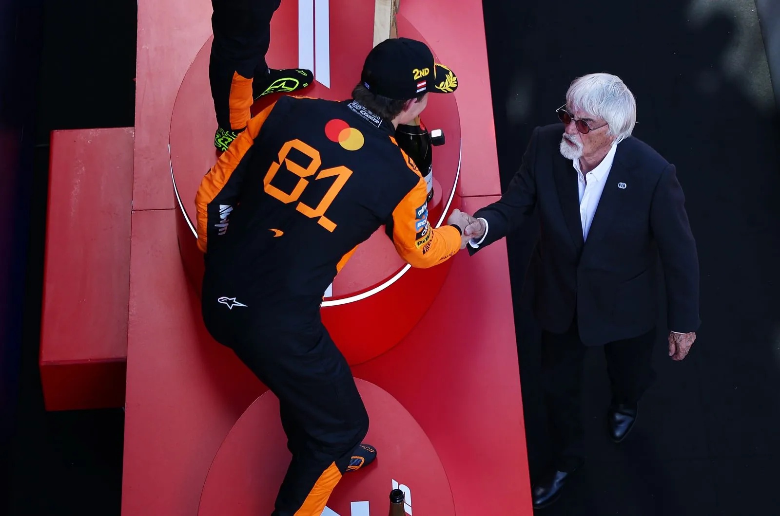 Oscar Piastri, Bernie Ecclestone, Austrian GP 2025