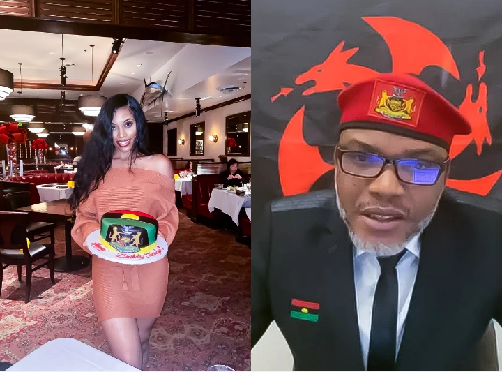 Nnamdi kanu and Uchenna Okoroafor