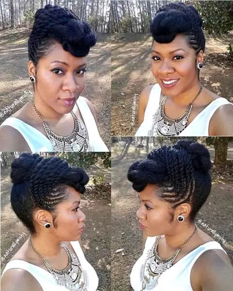 Beautiful ways you can wrap natural hair to look stunning (photos)