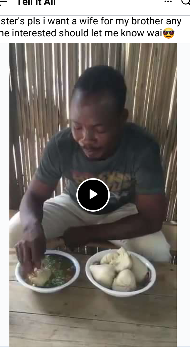 Netizens suggest lady who ate 6 bowls of konkonte marry the man who ate 5 balls of Banku in less than a minute.