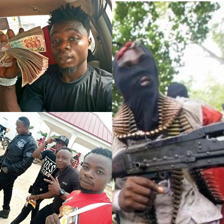 Obuasi armed robbers send a strong warning to Ghana police after their video and photos leaked