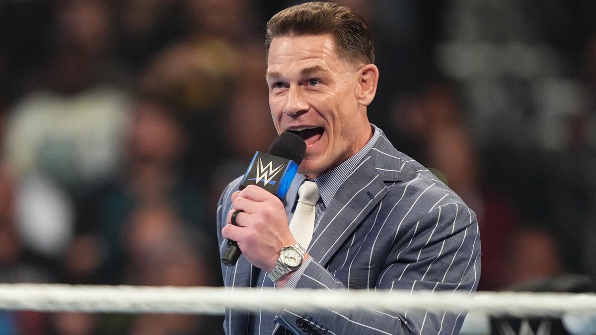 WWE star John Cena announcing the John Cena Classic