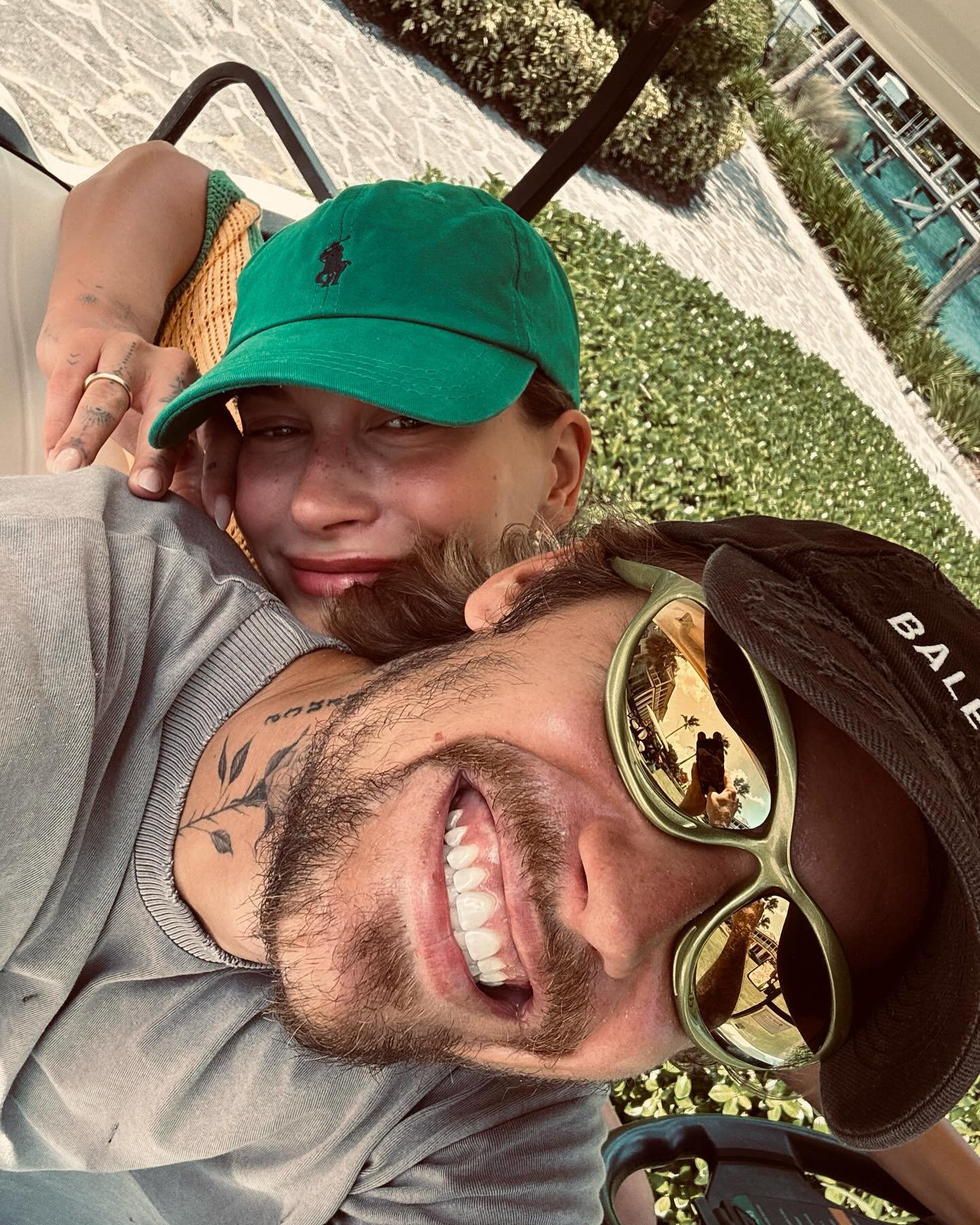 Justin Bieber recently shared new pictures of him and his wife Hailey Bieber enjoying a cozy night in