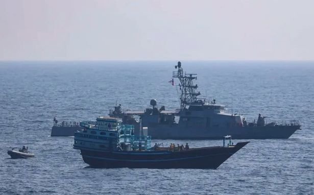 The boat was seized by the US Navy