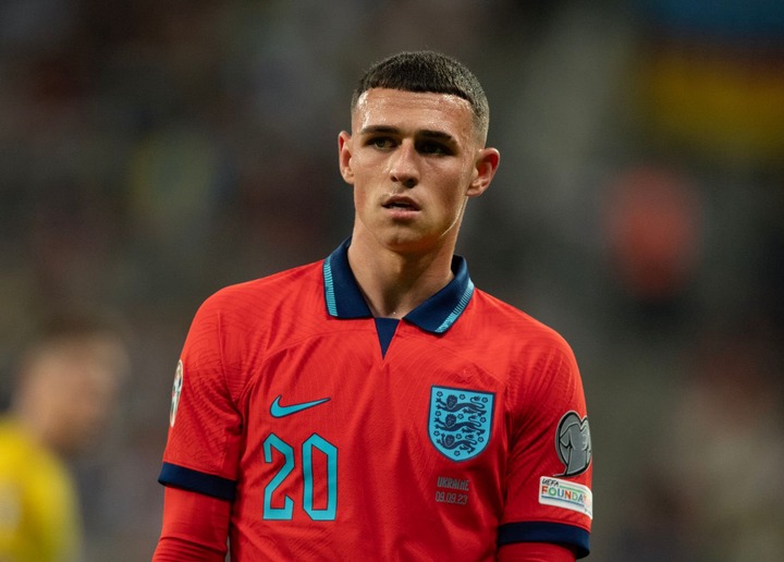 Phil Foden of England