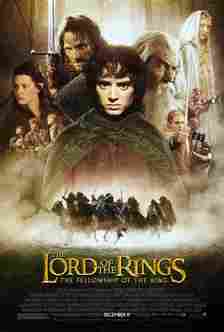 Lord of the Rings The Fellowship of the Ring Film Poster