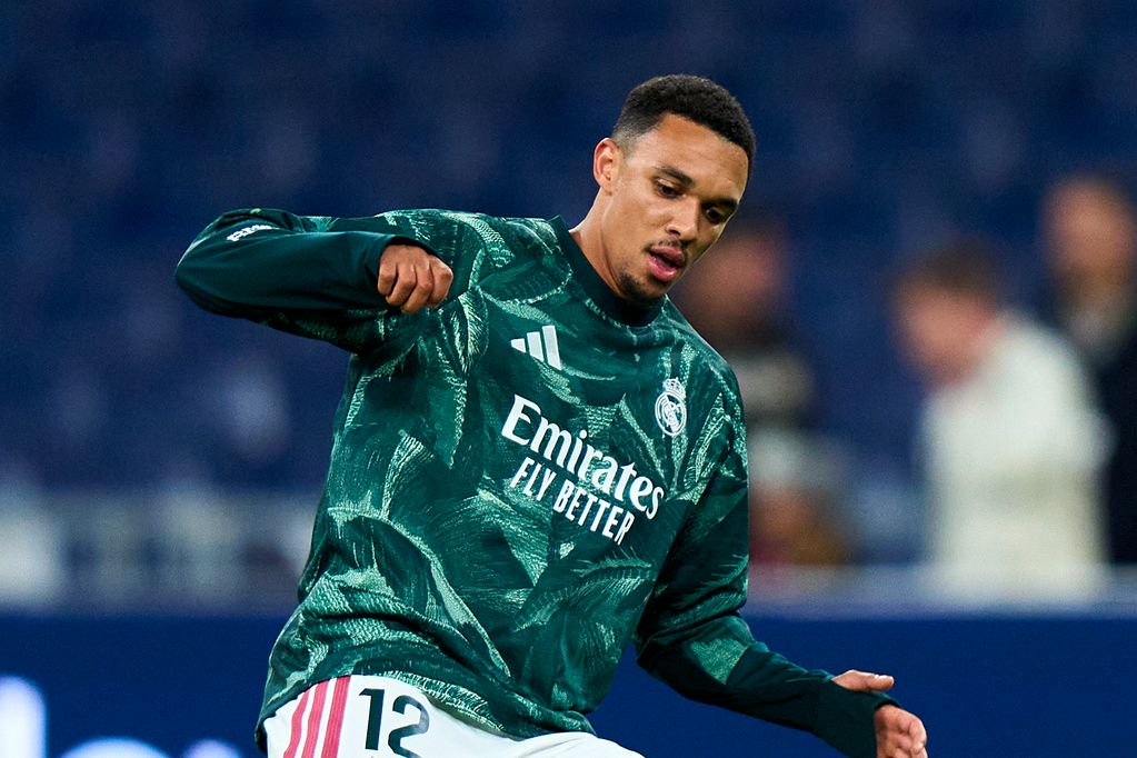 Trent Alexander-Arnold of Real Madrid.