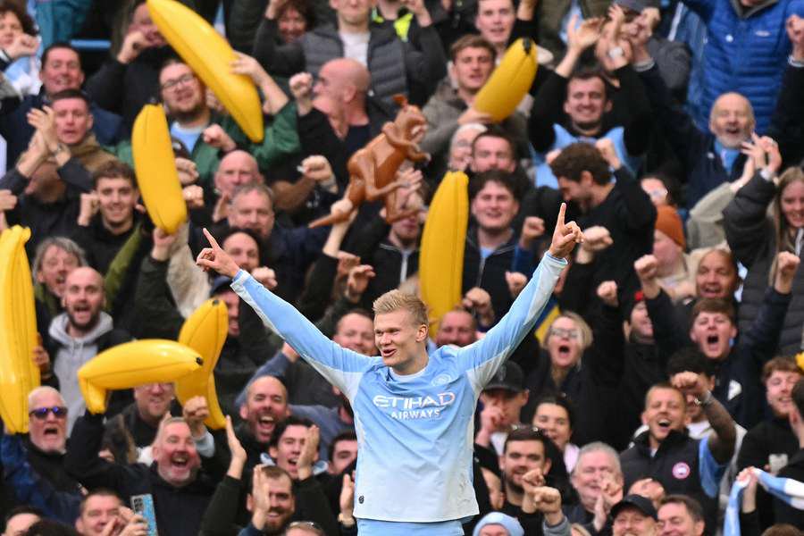 Haaland hat-trick sees Man City beat Ipswich to continue perfect Premier League start