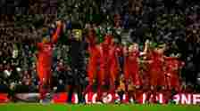 Liverpool celebrate drawing against West Brom back in 2015