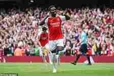 Arsenal found the breakthrough against Bournemouth with Saka scoring from the penalty spot