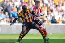 Sone Aluko faced Premier League relegation with Hull City