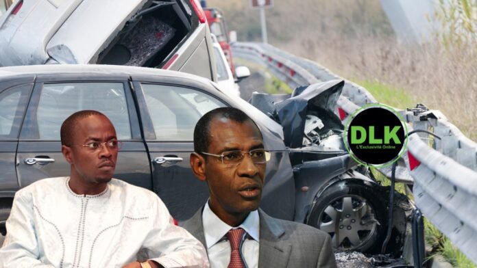 Film de l'accident : Comment Abdoulaye Daouda Diallo et Abdou Mbow ont failli perdre la vie