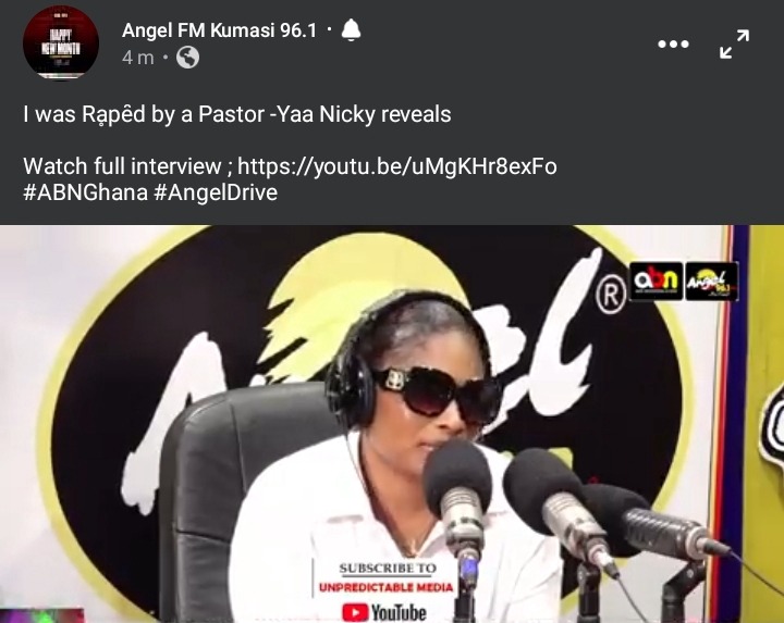 My Pastor Rᾶped Me At Church After My Uncle Tried To Do Same - Popular Presenter Reveals (Video)