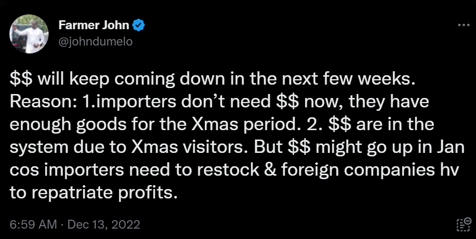 Why Ghana Cedi is performing against the US Dollar in December – John Dumelo 
