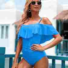 Deal of the Day Blue Bathing suit 4-7-24