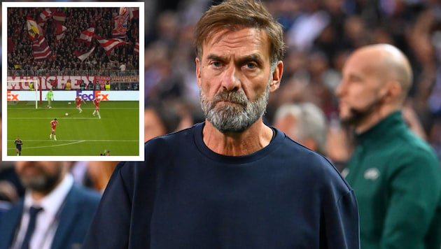 Harry Kane sorgte mit einem Abstoß für Aufsehen – und für Verwirrung bei Jügen Klopp.