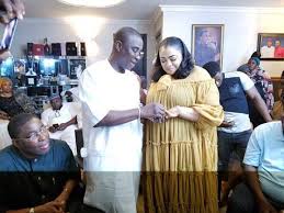 Meet Fuji King, Wasiu Ayinde, His Wife, Fathia Opeyemi,Children and His Aged Mother