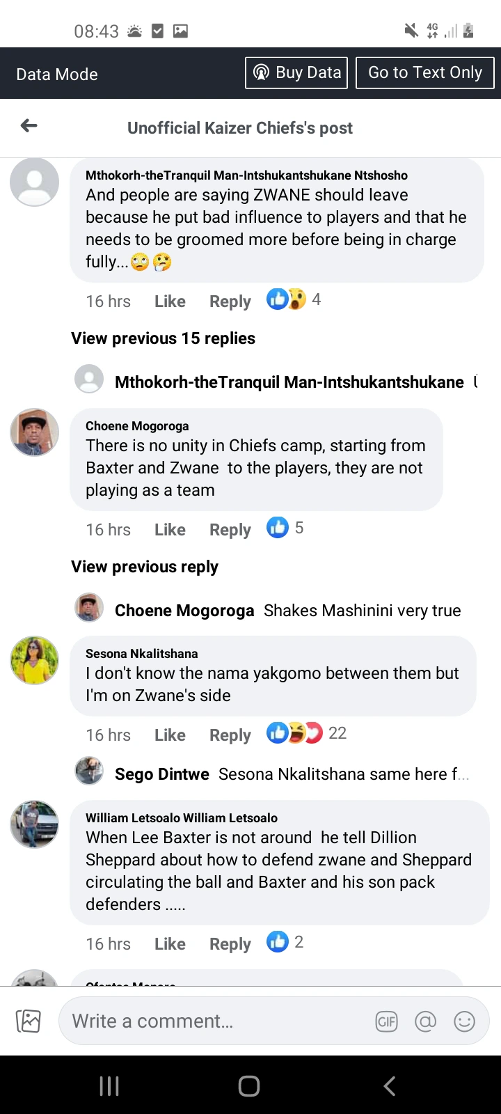 Tension Between Arthur Zwane and Stuart Baxter? What Happening