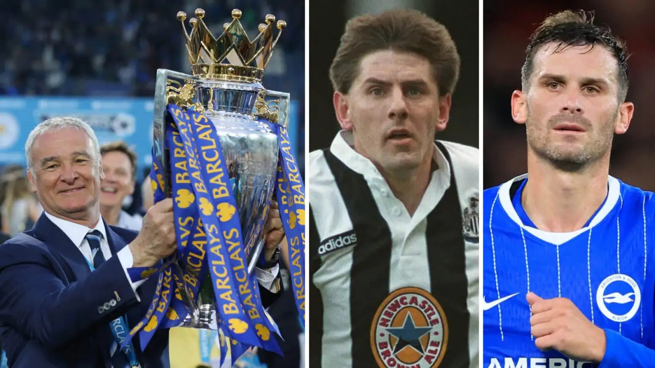 Claudio Ranieri, Peter Beardsley and Pascal Gross.