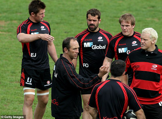 Eddie Jones brought Venter in at Saracens as a defence coach, before recommending him as his replacement a year later