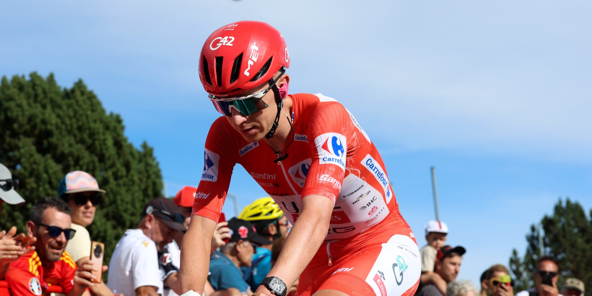 Pogacar 'happy to be alive' after difficult Vuelta crash recovery
