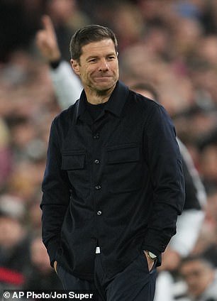 Former Liverpool favourite Xabi Alonso returned to Anfield