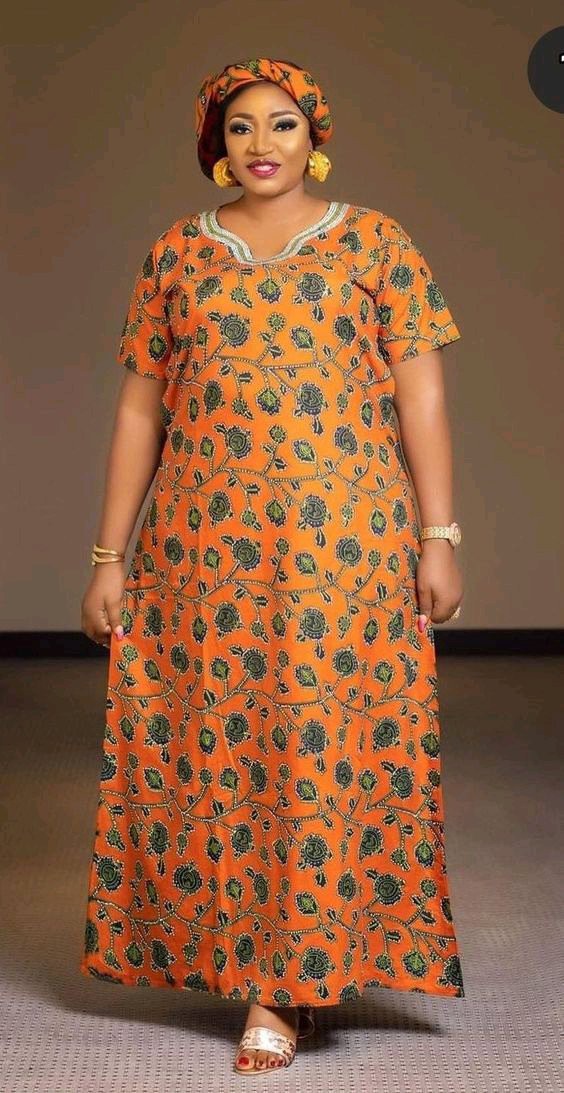 Ankara styles to hide big clearance tummy