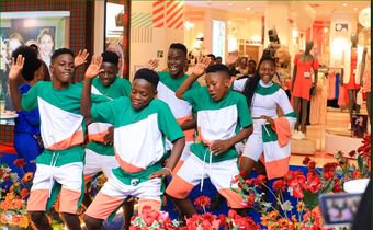 Ghetto Kids delivered a show-stopping performance at the "New Season, New You" unveiling